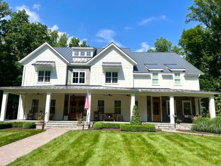 residential home after graffiti removal by alpha exterior services