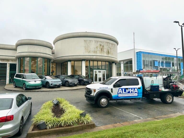Commercial cleaning solutions by alpha exterior cleaning solutions in Henrico VA