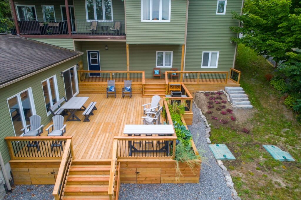 deck staining